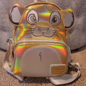 Platinum edition simba loungefly bag